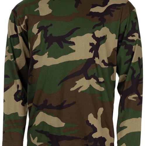 Krekls ar garajām piedurknēm 170g/m²- Woodland