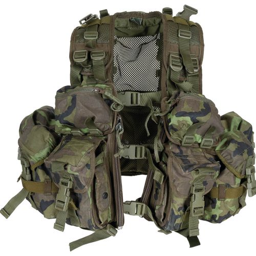 CZ taktiskā veste, M 2007, M 95 CZ kamuflāžas, lietota